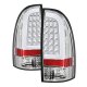 Toyota Tacoma 2005-2015 Clear LED Tail Lights