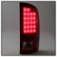 Dodge Ram 3500 2007-2009 Red Clear LED Tail Lights