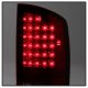 Dodge Ram 3500 2007-2009 Red Clear LED Tail Lights