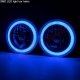Pontiac Grand AM 1973-1975 Blue Halo Tube LED Headlights Kit