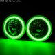 Dodge Ramcharger 1974-1980 Green Halo Tube LED Headlights Kit