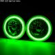 Pontiac Grand AM 1973-1975 Green Halo Tube LED Headlights Kit
