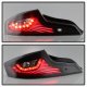 Infiniti G35 Coupe 2006-2007 New Black LED Tail Lights