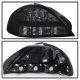 Pontiac Grand AM 1999-2005 Black Smoked LED Tail Lights