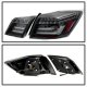 Honda Accord Sedan 2013-2015 Black LED Tail Lights