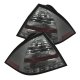 Mercedes Benz C Class Sedan 2005-2007 Smoked LED Tail Lights