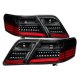 Toyota Camry 2007-2009 Black LED Tail Lights