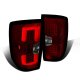 Chevy Silverado 3500HD 2015-2019 Red Smoked LED Tail Lights