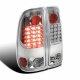 Ford F350 Super Duty 2008-2010 Clear LED Tail Lights