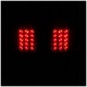 Ford F450 Super Duty 2008-2010 Black LED Tail Lights