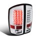 Dodge Ram 2500 2007-2009 Clear LED Tail Lights