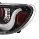 Subaru BRZ 2013-2020 Black Tube LED Tail Lights