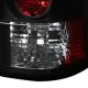 Chevy Silverado 2500 1999-2002 Black Altezza Tail Lights