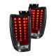 Ford Expedition 1997-2002 Black Smoked LED Tail Lights