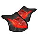 Ford Focus Hatchback 2012-2014 Smoked LED Tail Lights