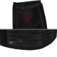 Chevy Tahoe 1995-1999 Black Smoked LED Tail Lights