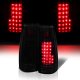 Chevy Tahoe 1995-1999 Black Smoked LED Tail Lights