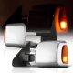 Toyota Tundra 2014-2021 Chrome Towing Mirrors Power Heated LED Signal Lights