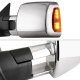 Toyota Tundra 2014-2021 Chrome Towing Mirrors Power Heated LED Signal Lights