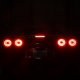 Chevy Corvette C6 2005-2013 Black Angel Eye LED Tail Lights Sequential Signals