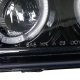 Chevy Avalanche 2002-2006 Smoked Projector Headlights