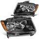 Jeep Grand Cherokee 2011-2013 Black Euro Headlights