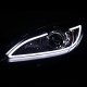 Mazda 3 2010-2013 Black LED DRL Projector Headlights