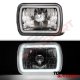 Acura Integra 1986-1989 Black Halo Tube Sealed Beam Headlight Conversion