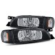 Subaru Impreza 1995-2001 Black Headlights Corner Lights