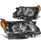 Subaru Forester 2009-2013 Black Euro Headlights