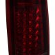 Chevy 2500 Pickup 1988-1998 Tinted LED Tail Lights