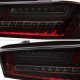 Chevy Camaro 2016-2018 Tinted LED Tail Lights Sequential Turn Signals