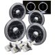 Ford F100 1958-1960 Black Halo LED Headlights Conversion Kit