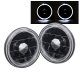 Ford Ranchero 1968-1976 Black Halo Sealed Beam Headlight Conversion Low Beams