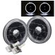 Cadillac Calais 1965-1972 Black Halo LED Headlights Conversion Kit Low Beams