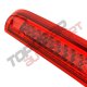 GMC Sierra 3500HD 2015-2018 Red Full LED Third Brake Light Cargo Light