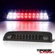 GMC Sierra 3500HD 2015-2019 Smoked Full LED Third Brake Light Cargo Light