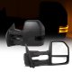 Ford F350 Super Duty 2017-2022 Power Heated Towing Mirrors Smoked LED Signal