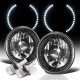 Jeep Scrambler 1981-1985 Black Chrome LED Headlights Kit