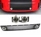 Scion xB 2008-2010 Black Front Grill Clear Halo Fog Light