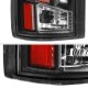 Cadillac Escalade 1999-2000 Black Tube LED Tail Lights