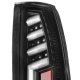 Chevy 2500 Pickup 1988-1998 Black Tube LED Tail Lights