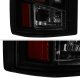 Chevy Suburban 1992-1999 Black Smoked Tube LED Tail Lights