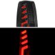 Chevy Suburban 1992-1999 Black Red Tube LED Tail Lights