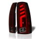 Chevy 1500 Pickup 1988-1998 Tinted Tube LED Tail Lights