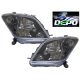 Scion xA 2004-2005 Depo Black Euro Headlights