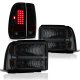 2005 Ford Excursion Tinted Headlights Black Smoked LED Tail Lights