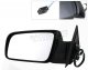 Chevy Blazer Full Size 1992-1994 Black Powered Side Mirrors