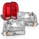 Ford F350 Super Duty 1999-2004 Headlights Set LED Tail Lights