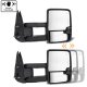 Chevy Suburban 2003-2006 Chrome Towing Mirrors Smoked LED DRL Power Heated